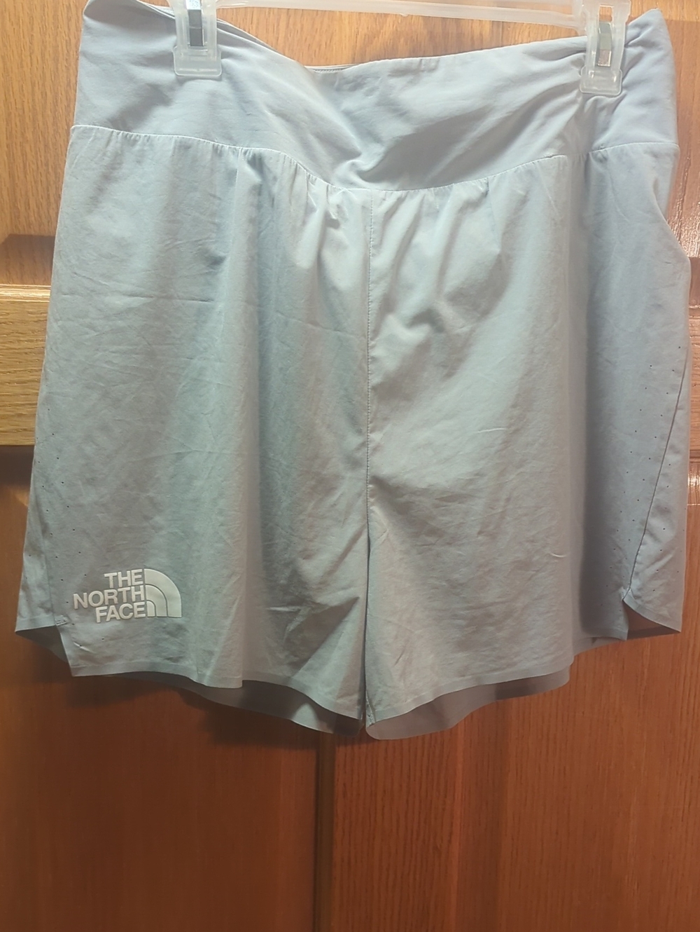Mens The North Face Light Grey Athletic Shorts